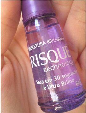 Extra Brilho e Óleo secante Risquè